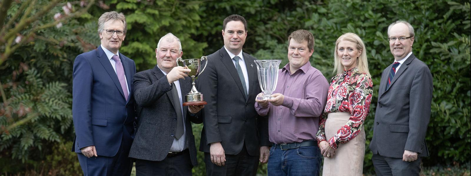group of winners at tirlán grain awards